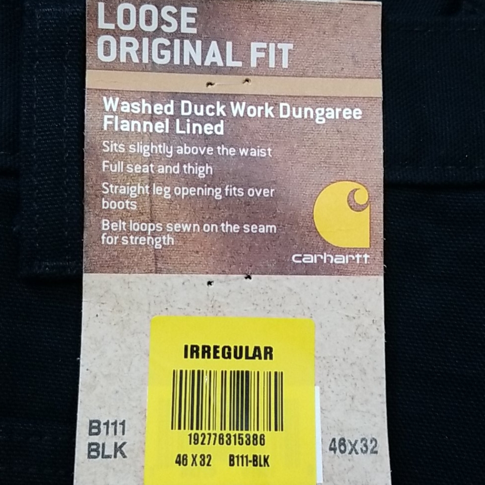 Winter insulated Carhartt 46 X 32 - Picture 6 of 11